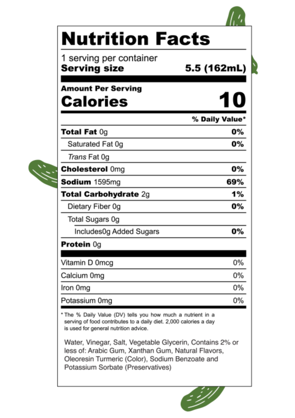 Pickle SnoBlast<sup>&reg;</sup> Nutrition
